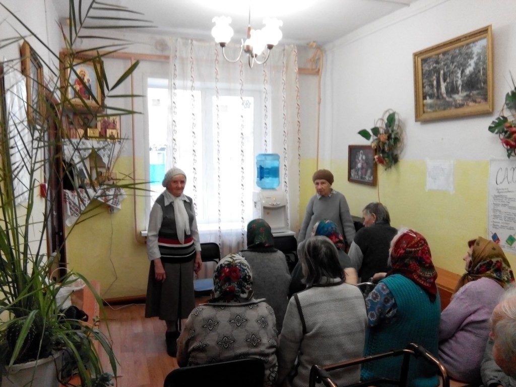 Ржевская епархияВ доме престарелых д. Курьяново - Ржевская епархия